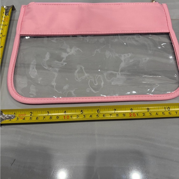 Pink Travel Transparent Pouch - Picture 2 of 2